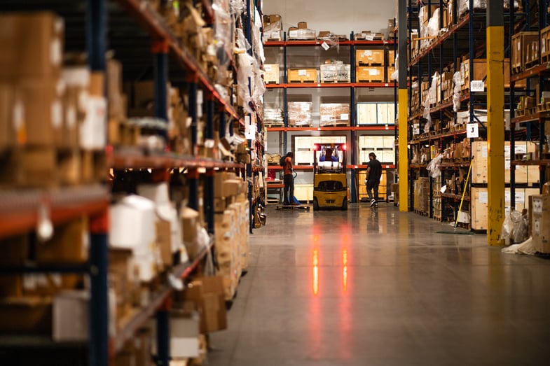 Image of the PUPCO Headquarters' warehouse
