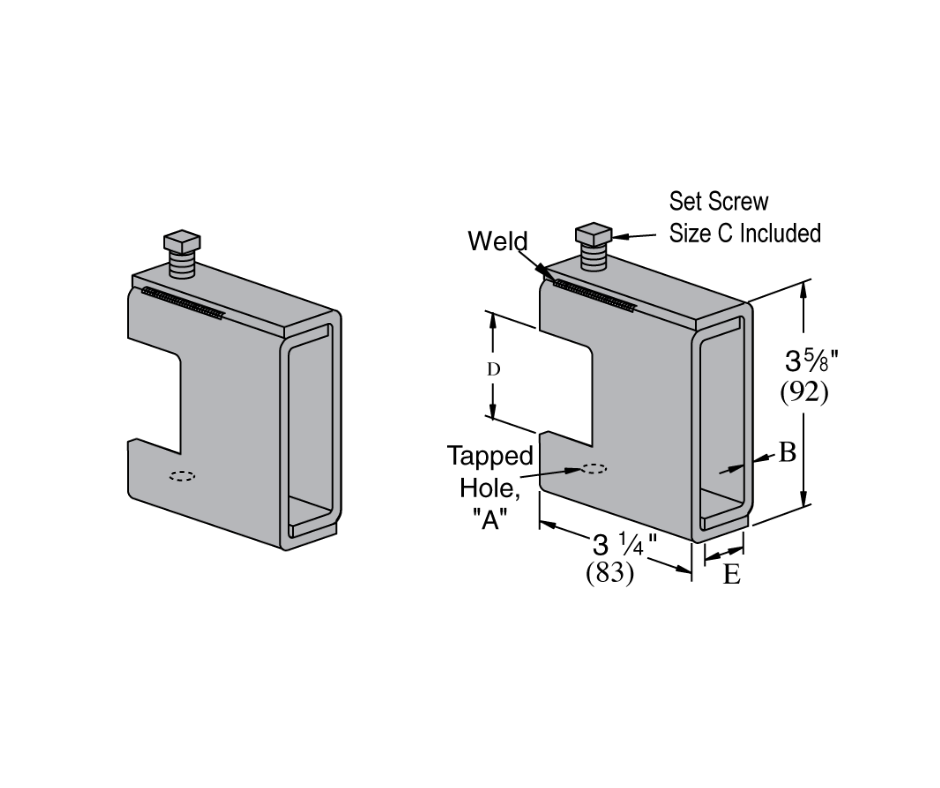 Wide Throat Beam Clamp